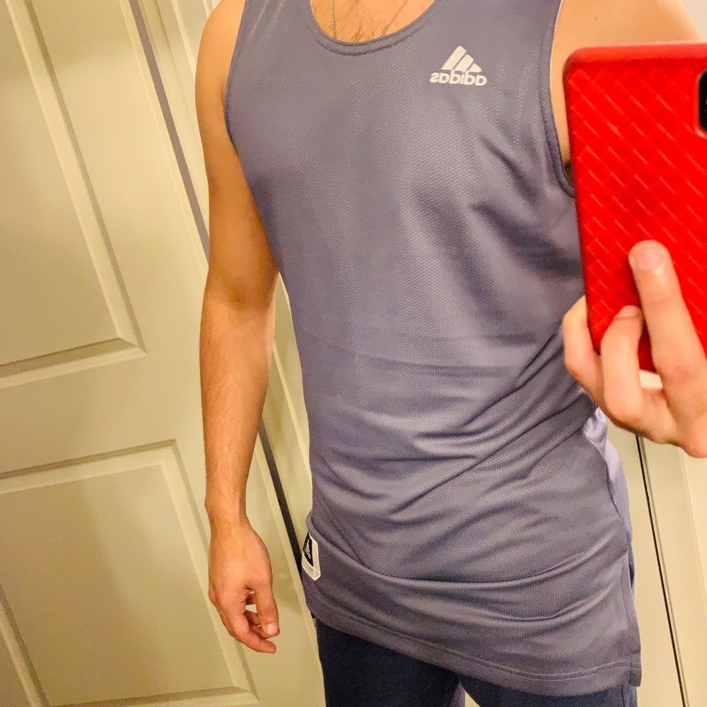 Nike Jersey Player Double Fit Tank Top - Picture 2 of 8